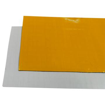 颇尔特POETAA 区域标识胶带，POETAA6310 黄白色，15cm*1.2mm*33m