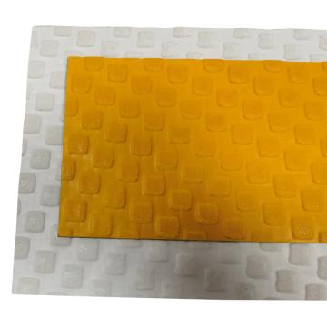 颇尔特POETAA 反光震荡标示胶带，POETAA6330 黄白色，15cm*2.5mm*33m