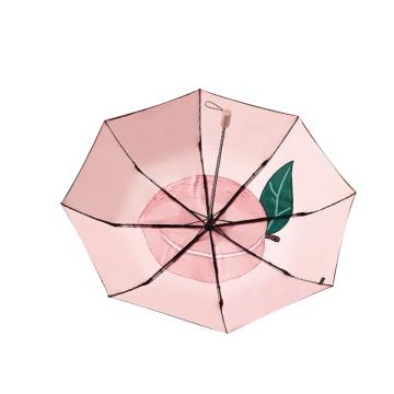 蕉下 果趣系列三折伞，桃子 遮阳伞太阳伞 售卖规格：1把