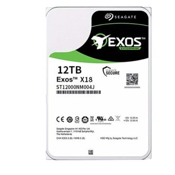 希捷/Seagate 企业级硬盘，ST12000NM004J 12TB 256MB 7200RPM SAS接口 希捷银河Exos X18系列 氦气 售卖规格：1块