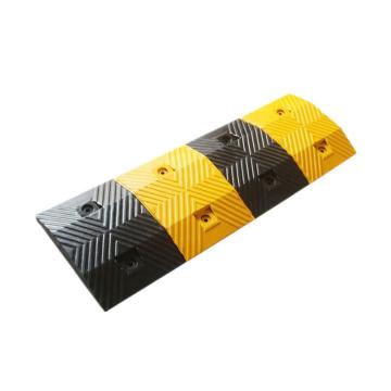 轰烈 橡胶减速带，黄黑，不含端头，约100×35×4.5cm 售卖规格：1个