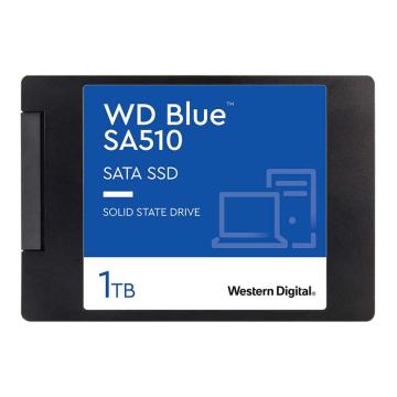 西部数据/WD 固态硬盘，WDS100T3B0A 1TB SSDSA510 SATA Blue系列 3D技术 高速读写 五年质保 售卖规格：1块