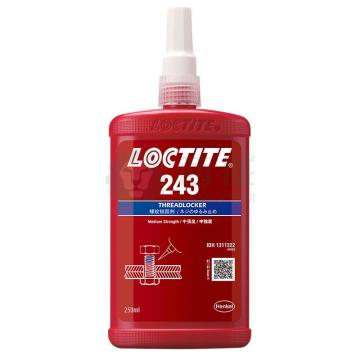 乐泰/LOCTITE 锁锭胶，243 44093 售卖规格：250毫升/瓶