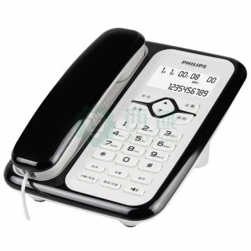 飞利浦 （PHILIPS） 有绳电话机子母电话机，CORD020 黑色