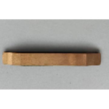 固诺 磁性弹片，要求：产品使用底部304不锈钢片加铜弹片和强力磁条组合而成.产品尺寸：2.40*6*2mm