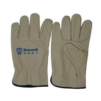 Raxwell 优质猪皮全皮手套，12副/袋，RW2501