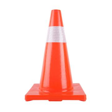 轰烈 PVC反光路锥（小号），橘色锥体+白色反光膜，1.5kg，约420×280×280mm 售卖规格：1个