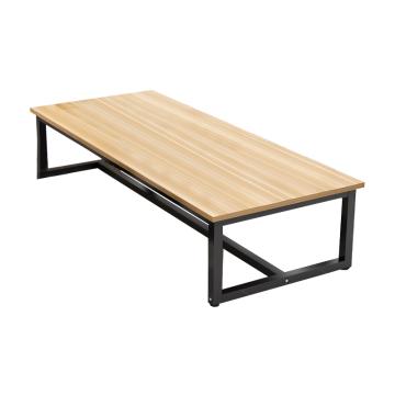 臻远 钢木结合大型会议桌，ZY-HYZ-108 木质多人12人位会议桌办公桌 3600*1800*740mm 售卖规格：1张