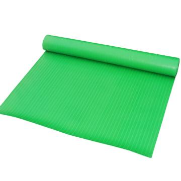 众聚德 绿色防滑条纹绝缘胶垫，zjd-jdgf-012 12mm厚，1m宽，5m长，耐压35kv 售卖规格：1卷