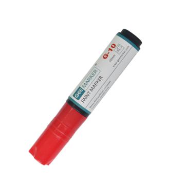 GEEMARKER 宽头油漆笔，G-16红色 特粗16mm 底涂油漆记号笔 售卖规格：1支