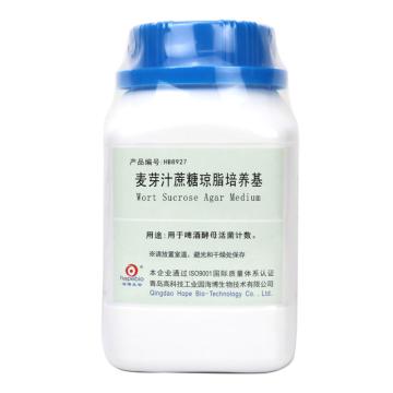 海博生物 麦芽汁蔗糖琼脂培养基，HB8927 250g/瓶 售卖规格：1瓶