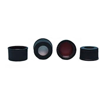 CNW 黑色13-425开孔拧盖、含红色PTFE/白色硅胶隔垫，VEAP-5395-13-100 100/袋 售卖规格：1袋