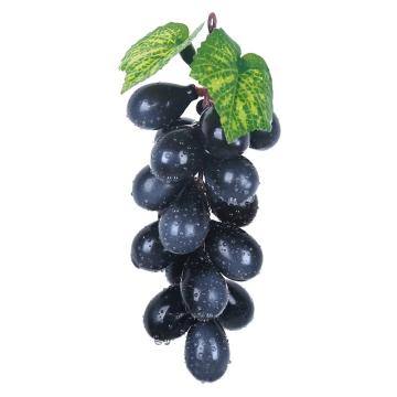 安赛瑞 仿真葡萄，530823,18粒，黑色，约13cm 售卖规格：1包