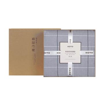 HOYO 四季毯单条礼盒装，索菲格灰5510 150*200cm，1140g/条 售卖规格：1盒