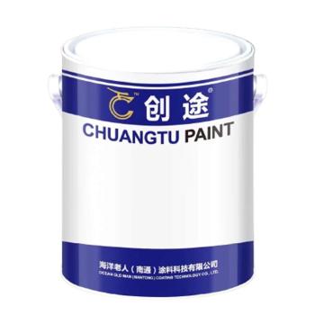 创途/CHUANGTU 200度有机硅耐高温面漆，200度有机硅耐高温面漆RAL7035浅灰 售卖规格：20公斤/桶