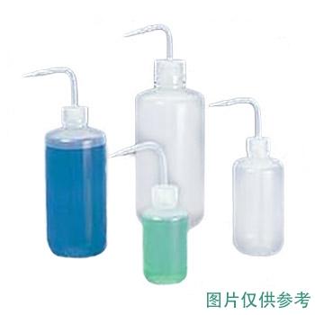 CNW 经济洗瓶，LDPE瓶体，PP螺旋盖/杆；PP共聚物吸管，250mL容量，SGEQ-4130250-1 售卖规格：1个