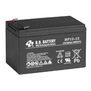 美美/B.B 铅酸蓄电池，BP12-12 (如需配线提前沟通) 售卖规格：1节