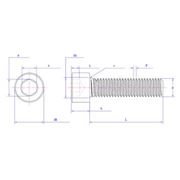 镁沃，内六角圆柱头螺钉，GB/T70.1 8.8级，M3X10mm，个