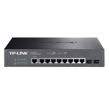 普联/TP-LINK 网络设备交换机，TL-SG5210 企业级 8口全千兆三层网管 售卖规格：1台