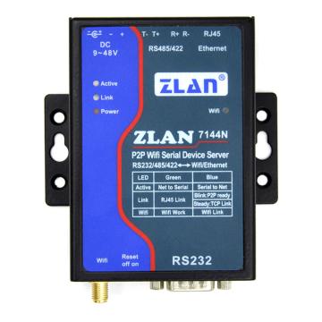 卓岚/ZLAN WIFI串口服务器，ZLAN7144N 售卖规格：1台