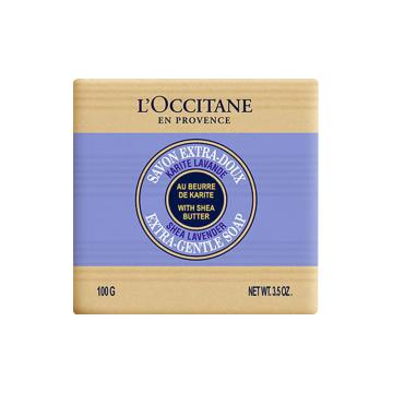 欧舒丹/L'OCCITANE 洁肤香皂，乳木果薰衣草味100g 售卖规格：1块