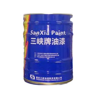 三峡/SX 红丹醇酸防锈漆，红丹醇酸防锈漆，桔红，12KG/桶 售卖规格：12公斤/桶