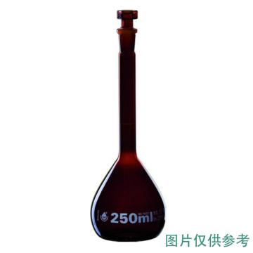 必高/BOECO 琥珀色棕色玻璃容量瓶，LMS 61319821 玻璃塞，10ml 售卖规格：1个