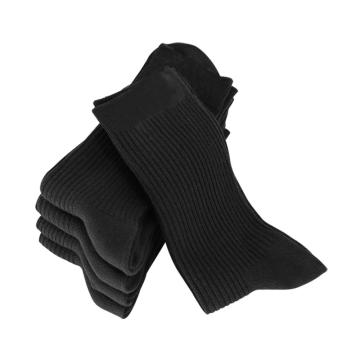 安赛瑞 耐磨保暖冬袜，黑色，小号22-24cm，3G00062 售卖规格：10双/包