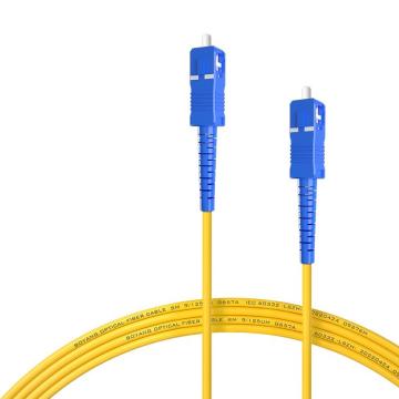 博扬 光纤跳线，BY-115S 1.5米 SC-SC（UPC） 单模单芯 低烟无卤外被 售卖规格：1个