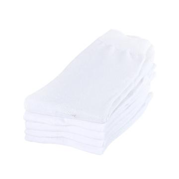 安赛瑞 透气吸汗夏袜，白色，大号26-28cm，3G00058 售卖规格：10双/包