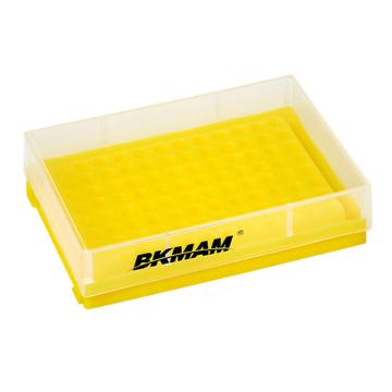 BKMAM 离心管盒，0.2mL、96孔（黄色），130202001 售卖规格：1个