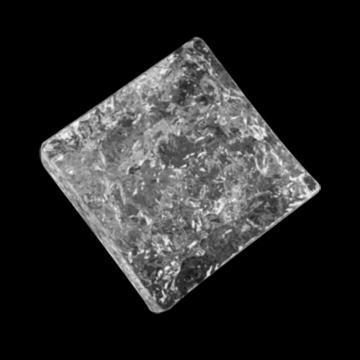哈德威 玻璃砖，双面冰晶方砖50*150*150mm 每25块配一支高透水晶胶 售卖规格：25块/包