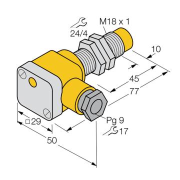 图尔克/TURCK 接近开关，NI10-G18SK-AP6X 售卖规格：1个