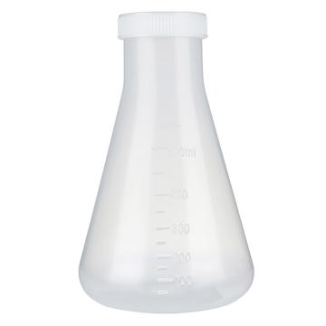 BKMAM 塑料三角烧瓶直口加盖（锥形瓶），500mL，BK-PTF0500-S，130110002 售卖规格：1个
