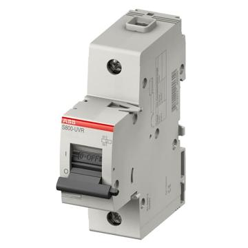 ABB S800PV-S系列光伏专用微型断路器附件，S800-UVR130 欠压脱扣器，10070652 售卖规格：1个