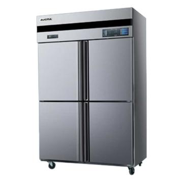 澳柯玛 立式四门双温二藏二冻商用厨房大冰箱，VCF-890AW 售卖规格：1台