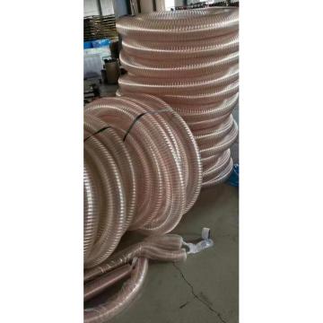 河北德宇 阻燃PU钢丝软管，80*2mm（内径*壁厚），10米/卷 售卖规格：1卷