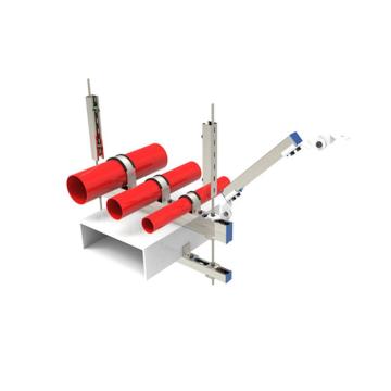 玉阶 电镀锌组合门型侧向抗震支架，HT3PB-T，3管 售卖规格：1套