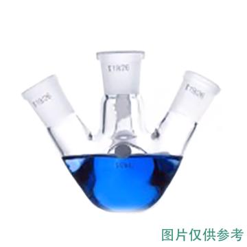 亚速旺/Asone 四口烧瓶(斜口) 250ml 24×24×24×24，CC-6639-05 售卖规格：1个