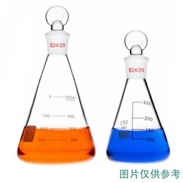亚速旺/Asone 具塞三角烧瓶 25ml 19/26(含玻璃塞)，CC-6626-01 售卖规格：1个