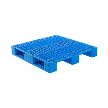 哈德威 塑料托盘,网格川字,尺寸(mm):1100×1100×150,蓝色 动载1.2T 静载4T,上货架载重:0.7T，LY-1111WH 售卖规格：1个