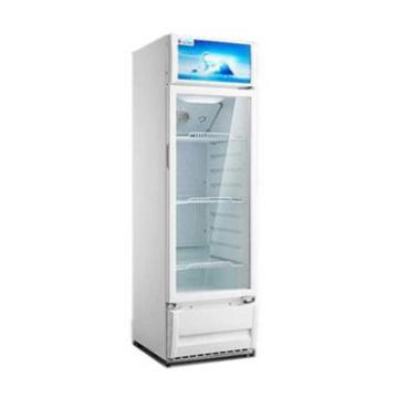 美的 单门立式商用保鲜冷藏柜饮料玻璃展示柜，SC-230GM(Q) 售卖规格：1台