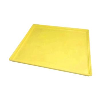 百盈塑料 PP防静电托盘,12号黄色托盘,外尺寸:380×310×20mm，BY017 售卖规格：1个