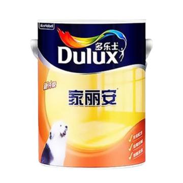 多乐士/dulux 家丽安内墙乳胶漆，家丽安内墙乳胶漆，白色，5L/桶 售卖规格：5升/桶