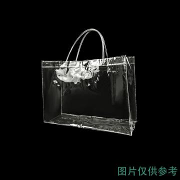 安赛瑞 透明手提袋，240278 35×30×12cm 横款 售卖规格：25个/捆