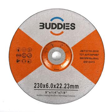 巴蒂士/Buddies 锋利型打磨片，202005 230*6*22.23 售卖规格：10片/盒