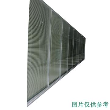 哈德威 百叶玻璃，磁控隔断玻璃墙内置百叶帘 5mmLOWE+19Ar(百叶)+5mm(暖边)(0.2㎡-4.2㎡) 售卖规格：1平方米