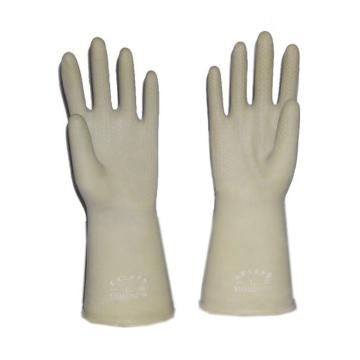 安健 乳胶手套，31CM白加厚 售卖规格：1副