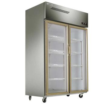澳柯玛 立式二门商用冷藏展示柜，VC-880D 售卖规格：1台