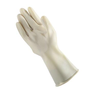 安健 乳胶手套，34cm白 售卖规格：1副